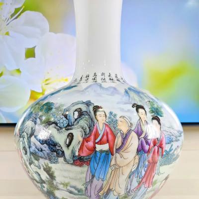 BÌNH SỨ CAO CẤP HỌA TIẾT THẬP NHỊ KIM THOA